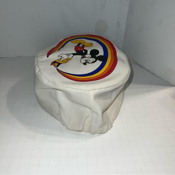VNTG DISNEY elastic band graphic 80s hat - Picture 3 of 5